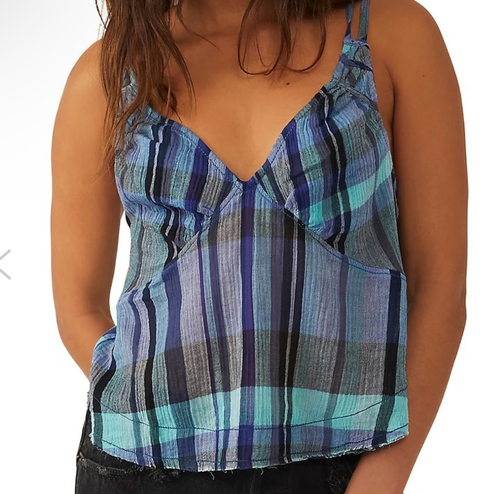 NWT vacation Vibes Cami tunic M